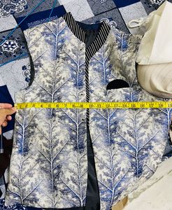 Royal Blue Sherwani Set