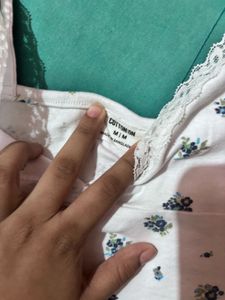 Lace Trimmed Cami Top