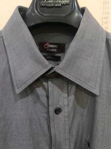 100% Cotton Grey Shirt Of Ozemberg Brand.