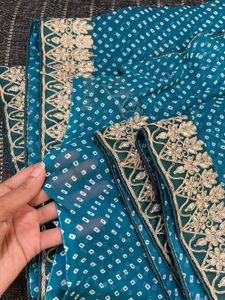 Bandhani Print Saree