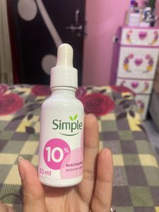 Simple 10% Niacinamide Serum (Almost Full)