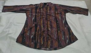 Patterned Tunic Top