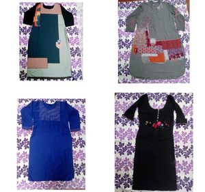 4 Very Comfortable With Beautiful Kurtas