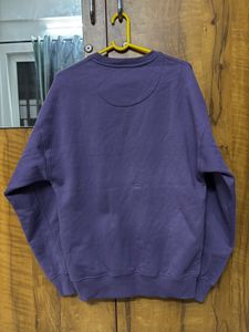 Roadster Lavender men solid sweatshirt