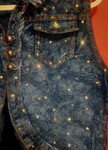 Sparkly Denim Shrig