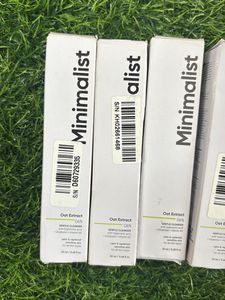 Minimalist Oat Extract Cleanser Set Pack Of 4