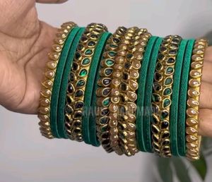 Bridal Sats Silk Thread Bangles