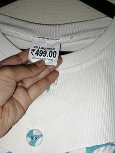 White Causal Frock/Dress