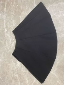 Black Flared Skirt