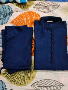 Navy Blue Kurta
