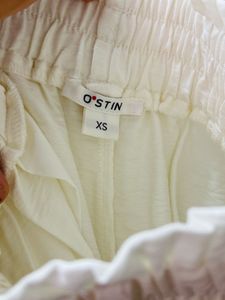 Ostin White Trousers