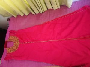 Aline Kurta Dark Pink Colour