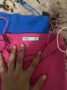 Set of 3 Strappy Zara Crop Top