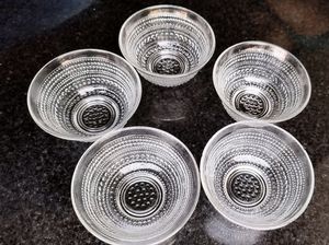 Glass Bowl Of 5 Set