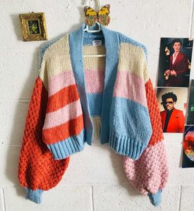 Pinteresty Pullovers Cardigan Set