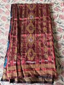 Pure silk khandua ikkat