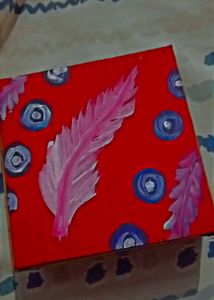 Handmade Painted Cardboard Box For Packaging