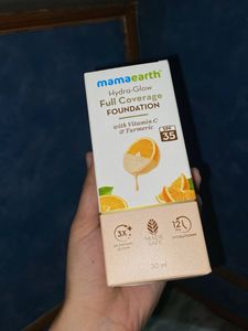 Mama Earth Foundation 01 Ivory Glow