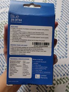Brand New Bluetooth Headset (Zoook)