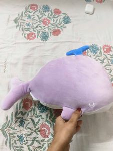 Miniso Whale Plush Toy