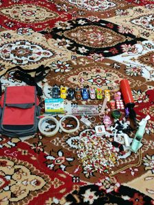 Bag Car Eraser Pump Mini Toys Moti Fan And Combo