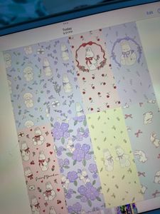 Bookmarks Set🔖💕💜🐳