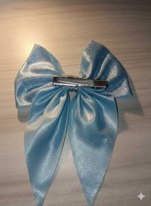 Sparkling Blue Hair Bow