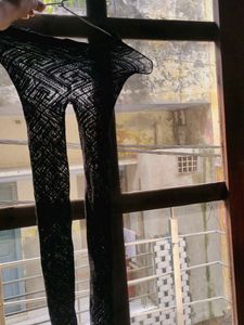Sheer Patterned Tights