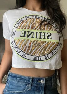 Printed Crop Top