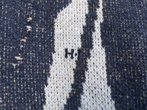 Penguin Print Knit Sweater