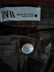 Grey Y2K Flared Jeans