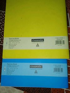 Classmate Notebooks (Set of 2)