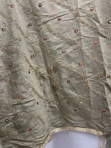 Elegant greyish golden Kurta Set