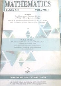 12 RD Sharma Part 1