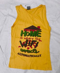 Yellow Tank Top