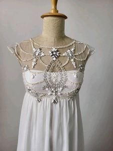 Chiffon Embellished Gown