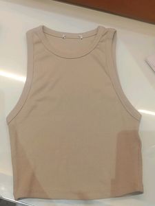 Zara Inspired Beige Tank Top