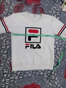 Full Sleeves Unisex White T-shirt