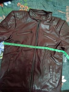 Pure Leather With Furr Mens Jacket