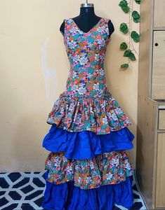 Floral Tiered Maxi Dress