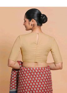 Classic Beige Blouse (M Size)