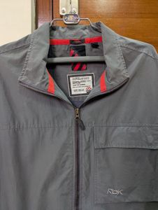 Reebok Gray Casual Jacket