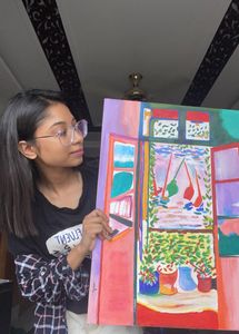 The Open Window Painting