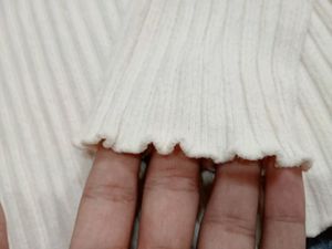 Beautiful Pearl Design  Woolen Top