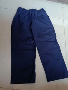 Kids Navy Blue School Pant
