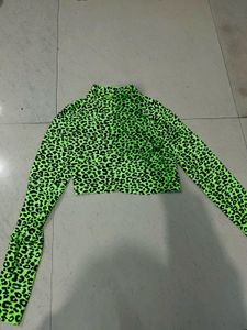 Leopard Print Crop Top