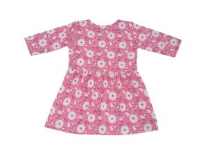 Pink Floral Print Dress