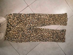 Y2k Baggy Leopard, Cheetah, Print Pants,Lower