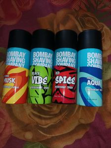 CASH ONLY 4 pack BSC. Deodorant Spray