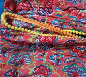 Boho Floral Print Cover-Up